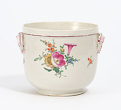 Ludwigsburg - Cachepot mit floralem Dekor, 73594-6, Van Ham Kunstauktionen