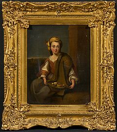 Mediterranes Blumenmädchen, 75878-23, Van Ham Kunstauktionen