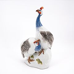 Meissen - Gruppe Perlhuehner, 65452-28, Van Ham Kunstauktionen