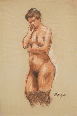 Otto Beyer - Stehender Frauenakt, 57476-9, Van Ham Kunstauktionen