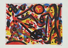 AR Penck Ralf Winkler - Berlin Suite 2 Blaetter aus einer Mappe mit 10 Arbeiten Blatt 910, 56801-4172, Van Ham Kunstauktionen