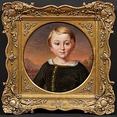 Ferdinand von Rayski - Knabenportraet vor Landschaftshintergrund, 77316-5, Van Ham Kunstauktionen