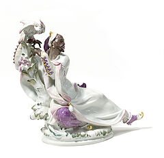 Meissen - Mohr mit Kakadu, 55417-12, Van Ham Kunstauktionen