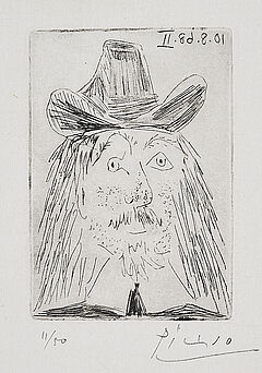 Pablo Picasso - Portrait dun Bourgeois hollandais, 74067-14, Van Ham Kunstauktionen