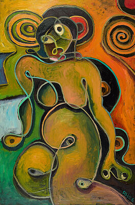 Anton Henning - Portrait No 154, 81279-1, Van Ham Kunstauktionen