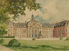 Edward Harrison Compton - 14 Aquarelle mit Stadtansichten, 76858-24, Van Ham Kunstauktionen