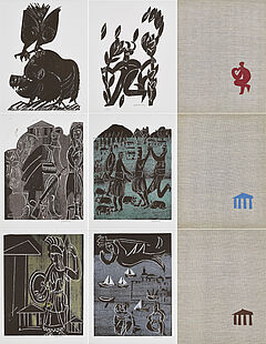 HAP Grieshaber - Konvolut von 3 Mappenwerken, 70450-84, Van Ham Kunstauktionen