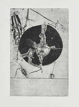 Horst Janssen - Sputnik Spiegel, 73295-66, Van Ham Kunstauktionen