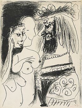 Pablo Picasso - Le vieux roi, 55088-2, Van Ham Kunstauktionen