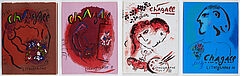 Marc Chagall - Lithograph I-IV Franzoesische Buchausgabe des Werkverzeichnis der Lithografien, 66851-4, Van Ham Kunstauktionen