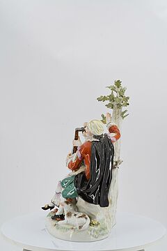 Meissen - SCHAEFERGRUPPE AM BAUM, 73219-19, Van Ham Kunstauktionen