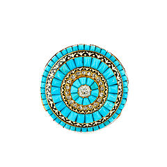 Wandelbares Türkis-Emaille-Diamant-Armband, 80435-14, Van Ham Kunstauktionen