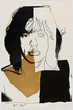 Andy Warhol - Mick Jagger, 77352-1, Van Ham Kunstauktionen