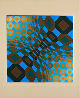 Victor Vasarely - Johann Sebastian Bach, 80374-604, Van Ham Kunstauktionen