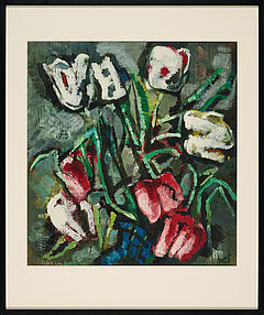 Werner Scholz - Rote und weisse Tulpen, 80374-502, Van Ham Kunstauktionen