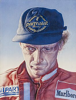 Gottfried Helnwein - Niki Lauda, 69688-1, Van Ham Kunstauktionen