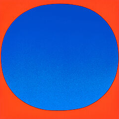 Rupprecht Geiger - Leuchtblau hell und dunkel auf leuchtrot warm, 65951-6, Van Ham Kunstauktionen