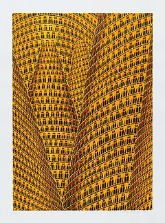 Annette von der Bey - Turmbau zu Babel I II und III  Serie von 3 Arbeiten, 56801-4243, Van Ham Kunstauktionen