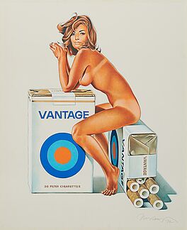 Mel Ramos - Tobacco Red Vantage, 66317-3, Van Ham Kunstauktionen