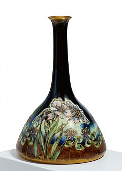 Amphora-Werke Riessner Stellmacher  Kessler - Enghalsvase mit Blumendekor, 81858-24, Van Ham Kunstauktionen