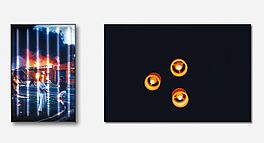 Mischa Kuball - Chick lights Tri-star 2-teilig, 56801-192, Van Ham Kunstauktionen