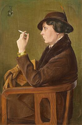 Hugo Tietze - Portraet der Ehefrau des Kuenstlers Angelika von Zitzewitz, 81526-4, Van Ham Kunstauktionen