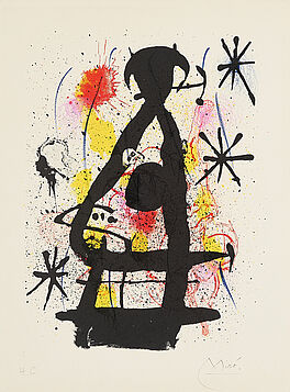 Joan Miro - La lune pres de paraitre Aus Hai-Ku, 67230-1, Van Ham Kunstauktionen