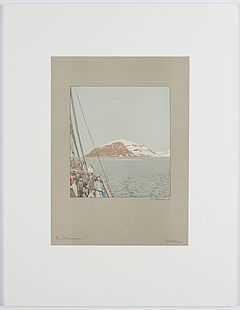 Friedrich Kallmorgen - Konvolut aus 5 Druckgraphiken Die Elbe bei Altona Spitzbergen Mausi zeichnet in Grossvaters Atelier Sonnenglanz und Strassenansicht, 69447-126, Van Ham Kunstauktionen