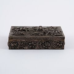 Rechteckige Schatulle mit Darstellung aus den napoleonischen Kriegen, 76654-19, Van Ham Kunstauktionen