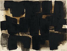 Pierre Soulages - Ohne Titel Peinture, 47317-1, Van Ham Kunstauktionen