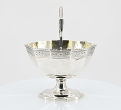 Benjamin Mountigue  William Fountain  Daniel Pontifex - Ovale George III Teedose und gefusste Zuckerschale, 73453-5, Van Ham Kunstauktionen