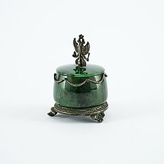 Kleines Deckelgefäß mit Silbermontierung, 80769-28, Van Ham Kunstauktionen