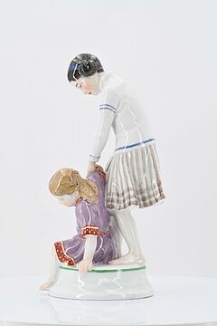 Meissen - Zwei Maedchen, 75074-38, Van Ham Kunstauktionen