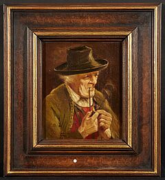 Deutsche Schule - Pfeifenraucher, 81396-11, Van Ham Kunstauktionen