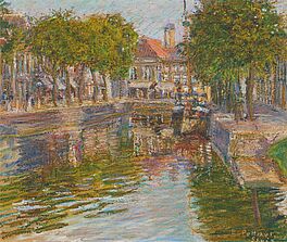 Emil Pottner - Kanal in Sluis, 73432-1, Van Ham Kunstauktionen