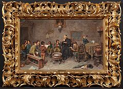 Francesco Bergamini - Roemische Dorfschule, 81925-1, Van Ham Kunstauktionen