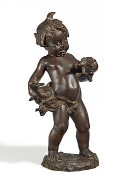 Florenz - Brunnenfigur Knabe mit Gaensen, 60545-21, Van Ham Kunstauktionen