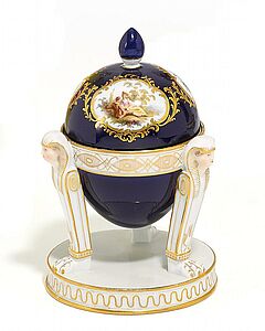 Meissen - Eifoermige Bonbonniere, 58952-6, Van Ham Kunstauktionen