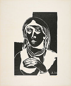 Josef Scharl - Frauenportraet, 76685-1, Van Ham Kunstauktionen
