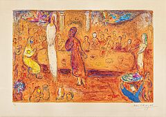 Marc Chagall - Megacles reconnait sa fille pendant le festin, 69943-1, Van Ham Kunstauktionen