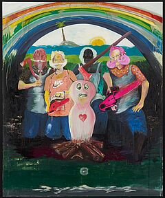 Moritz Schleime - Heinz Ketschup an der Kettensaege, 70601-5, Van Ham Kunstauktionen