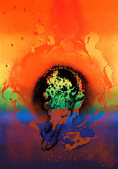 Otto Piene - Schwarze Iris, 81413-5, Van Ham Kunstauktionen