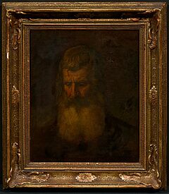 Unbekannter Kuenstler - Baertiger Prophetenkopf, 73758-1, Van Ham Kunstauktionen