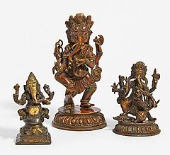 Drei Figuren des Ganesha, 65765-7, Van Ham Kunstauktionen