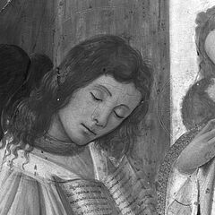 Sandro Botticelli - Madonna mit dem Kind Johannes dem Taeufer und einem Engel, 47640-16, Van Ham Kunstauktionen