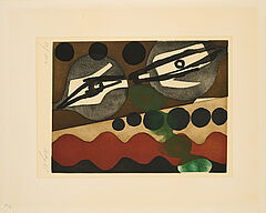 Ernst Wilhelm Nay - Die Pflanze Aus Sechs Aquatinten Ueber den Menschen, 77709-4, Van Ham Kunstauktionen