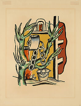 Fernand Leger - Les puits, 80374-303, Van Ham Kunstauktionen