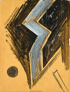 Helmut Federle - Konvolut von 2 Papierarbeiten, 81209-30, Van Ham Kunstauktionen