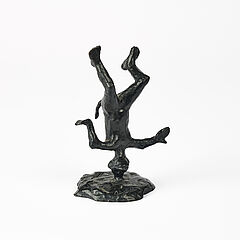 Joerg Immendorff - Affe auf dem Kopf stehend Kopfschmerz Aspirin, 81241-2, Van Ham Kunstauktionen