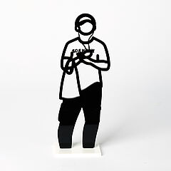 Julian Opie - Headphones, 81402-1, Van Ham Kunstauktionen